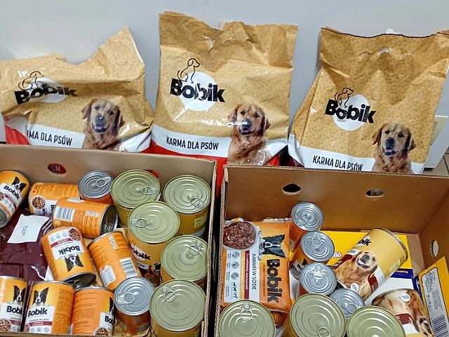 Podziękowanie zazbórkę karmy